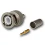 Telegärtner BNC crimp plug 50 Ohm, skirtas RG-58 C/U, G01 Professional, nikelis/auksas, 250 vnt. pakuotė J01000A1255S