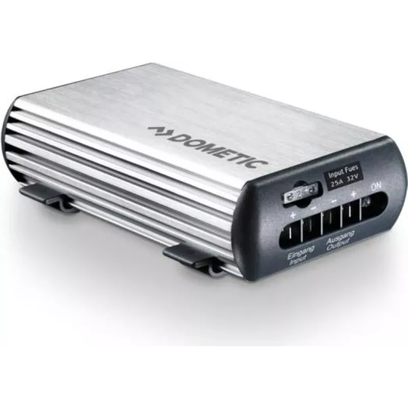 Dometic PerfectCharge DCDC 24 įtampos keitiklis ir maitinimo šaltinis, vidaus, sidabrinis (9600000040)