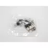 Telegärtner BNC kabelio lizdas Crimp G01 50 Ohm, Crimp/Crimp, izoliuotas flanšas, A1305, Z04, G01 (RG-58 C/U) - 5 vnt.