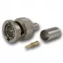 Telegärtner BNC crimp jungtis G02 75 omų, skirta RG-59B/U, UG-1789/U, vyriška, 5 vnt. paketas J01002A1288Y