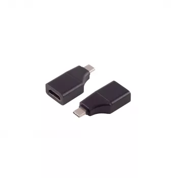 SHIVERPEAKS USB-C į HDMI adapteris 4K60Hz, USB-C male į HDMI female, 0,15m, juodas (BS14-05055)