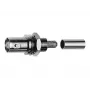 TELEGÄRTNER BNC panelinė lizdinė crimp jungtis 50 Ohm, skirta RG-223/U, RG-400/U, RG-142 B/U (J01001A0083)