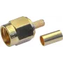 TELEGÄRTNER SMA kištukinė jungtis, crimp/lituoti, skirta G08 (RD-316), auksuota, J01150A0021