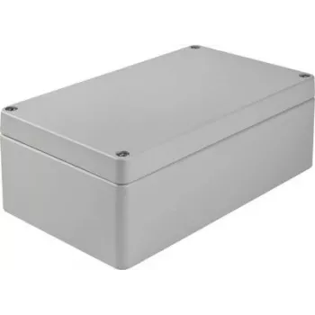 Bopla Universal korpusas 280 x 180 x 101 aliuminis sidabriškai pilkas (RAL 7001) A 131 01131000.H
