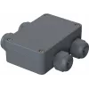 Bopla PK 102-411 universali dėžutė 98 x 64 x 34 mm poliamidas sidabrinė pilka RAL 7001 38102400