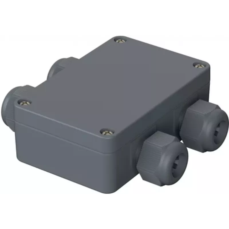 Bopla PK 102-411 universali dėžutė 98 x 64 x 34 mm poliamidas sidabrinė pilka RAL 7001 38102400