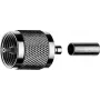 TELEGÄRTNER UHF kištukas crimp jungtis RG 214/U kabeliui, 5 vnt. (J01040A0010)