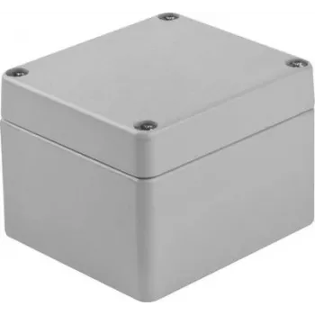 BOPLA Universal korpusas, aliuminis, sidabrinis pilkas (RAL 7001), 75 x 80 x 57, A 105 01105000.MT1