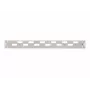 TELEGÄRTNER H02025A0356 1U 19 colių stovo priekinis dangtis, pilkos spalvos RAL 7035