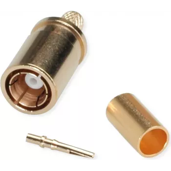 Telegärtner SMB lizdas tiesus PCB skydelio montavimo jungtis 50 Ohm J01161A0691