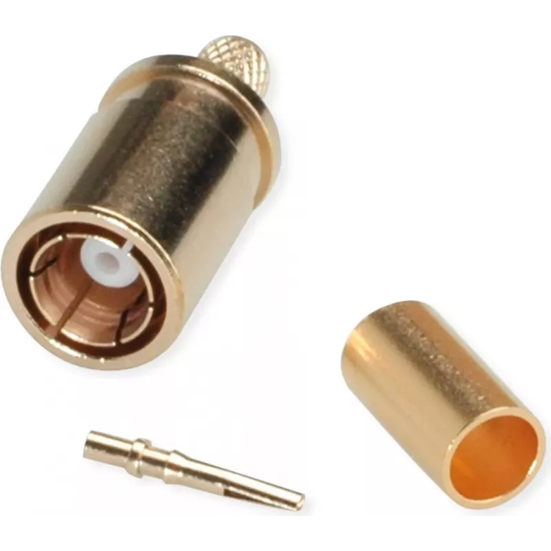 Telegärtner SMB lizdas tiesus PCB skydelio montavimo jungtis 50 Ohm J01161A0691