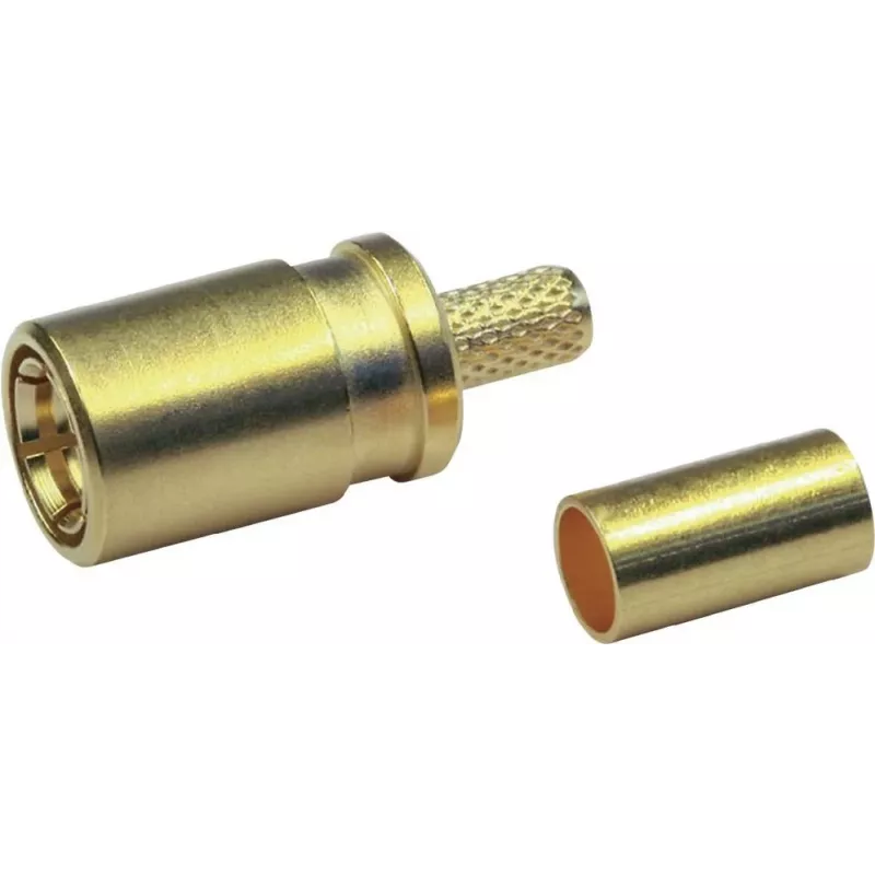 Telegärtner SMB lizdas tiesus PCB skydelio montavimo jungtis 50 Ohm J01161A0691