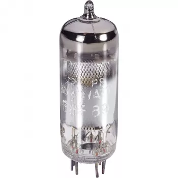 SIEMENS EBF 89 = 6 DC 8 Duodiode-Variable-mu Pentode Vakuuminis Vamzdis, Noval Bazė, 9 Kontaktai