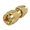 TELEGÄRTNER SMA male to SMA male koaksialinis adapteris, 50 omų, DC-18 GHz, paauksuotas žalvaris