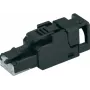 TELEGÄRTNER UFP8 RJ45 lauko montuojamas kištukas, Cat 6a, neekranuotas, be įrankių IDC, su apsauga nuo perlenkimo J00026A3000