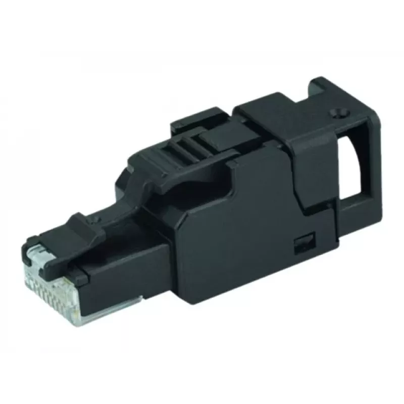 Telegärtner 100023052 UFP8 Cat.6A neekranuotas RJ45 kištukas, montuojamas vietoje, T568B
