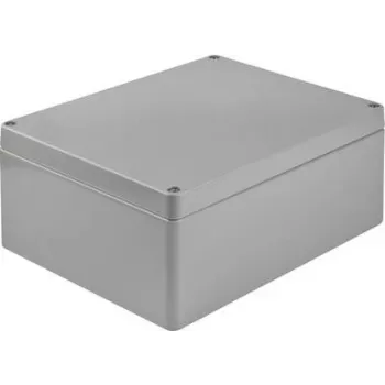 Bopla universali dėžutė 400 x 310 x 110 mm aliuminis sidabriškai pilka (RAL 7001) A 175 1175000