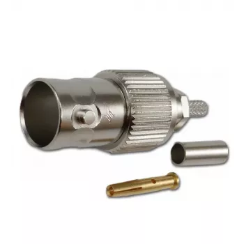 Telegärtner BNC kabelio lizdas, crimp G04, 75 omų, RG-179B/U, 5 vnt. J01003B0021