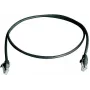 TELEGÄRTNER Cat6 U/UTP komutacinis kabelis, 3m, juodas L00002A0239