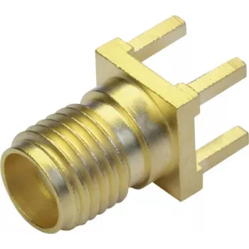 Telegärtner SMA lizdas PCB montavimui, 50 omų, auksuoti kontaktai, Z79 serija J01151A0931