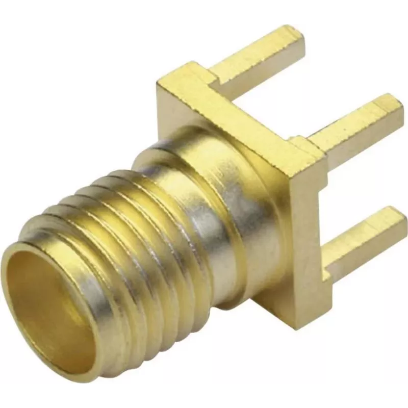 Telegärtner SMA lizdas PCB montavimui, 50 omų, auksuoti kontaktai, Z79 serija J01151A0931