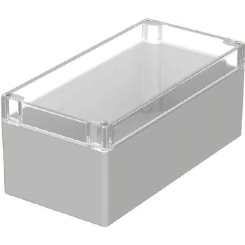 Bopla EUROMAS M 242 G universalių korpusas 240 x 120 x 100 mm polikarbonatas šviesiai pilkas IP65 02242100