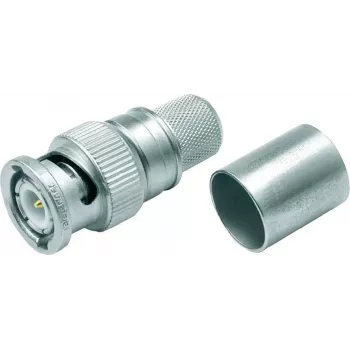 Telegärtner BNC kabelio kištukas Crimp G37 50 omų, Crimp/Crimp, Professional, A3326, G37 (2.7/7.25) - 5 vnt. (J01000A0061)