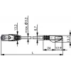 TELEGÄRTNER Cat.6A S/FTP komutacinis kabelis, 1,5 m, mėlynas, LSZH, RJ45, 500 MHz L00001A0288