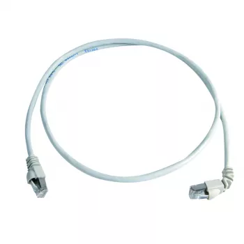 Telegärtner Cat.7 Raw Cable MP8 FS 600 LSZH 2.0m, 1x90 laipsnių tinklo kabelis, baltas, 2 m L00001A0164