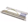 TELEGÄRTNER MPP16-HS 16 prievadų modulinė komutacinė panelė, 1U, šviesiai pilka RAL 7035 J02022A0050