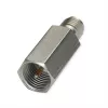 Telegärtner J01703A0000 FME kištukas į SMA lizdą RF koaksialinis adapteris, 50 omų, DC-3 GHz, juodas