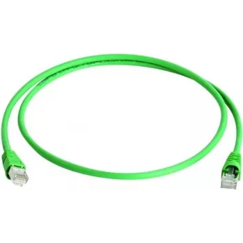 Telegärtner Cat.5e UTP LSZH komutacinis kabelis, RJ45, žalias, 0,5 m