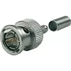 Telegärtner J01002A0058 BNC kabelio kištukas G04, su užspaudimu, HDTV, 75 Ω varža, RG-179B/U kabeliams