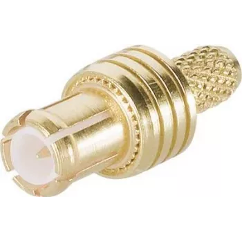 TELEGÄRTNER MCX tiesus kištukas 50 omų, crimp/lituoti, RG174/RG188/RG316