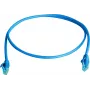 Telegärtner 100008054 Cat6 U/UTP RJ45 komutacinis kabelis, 1 m, mėlynas, LSZH