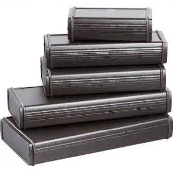 Bopla universalių korpusas 100 x 196 x 82 aliuminis juodas ABPH 1680-100 84686100.H
