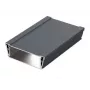Bopla universalus korpusas ASPH 1030-150, 150 x 98,5 x 32,8 mm, lieto aliuminio, grafito pilkos spalvos (RAL 7024)
