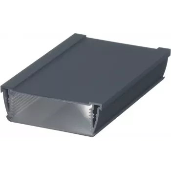 Bopla universalus korpusas ASPH 1030-150, 150 x 98,5 x 32,8 mm, lieto aliuminio, grafito pilkos spalvos (RAL 7024)