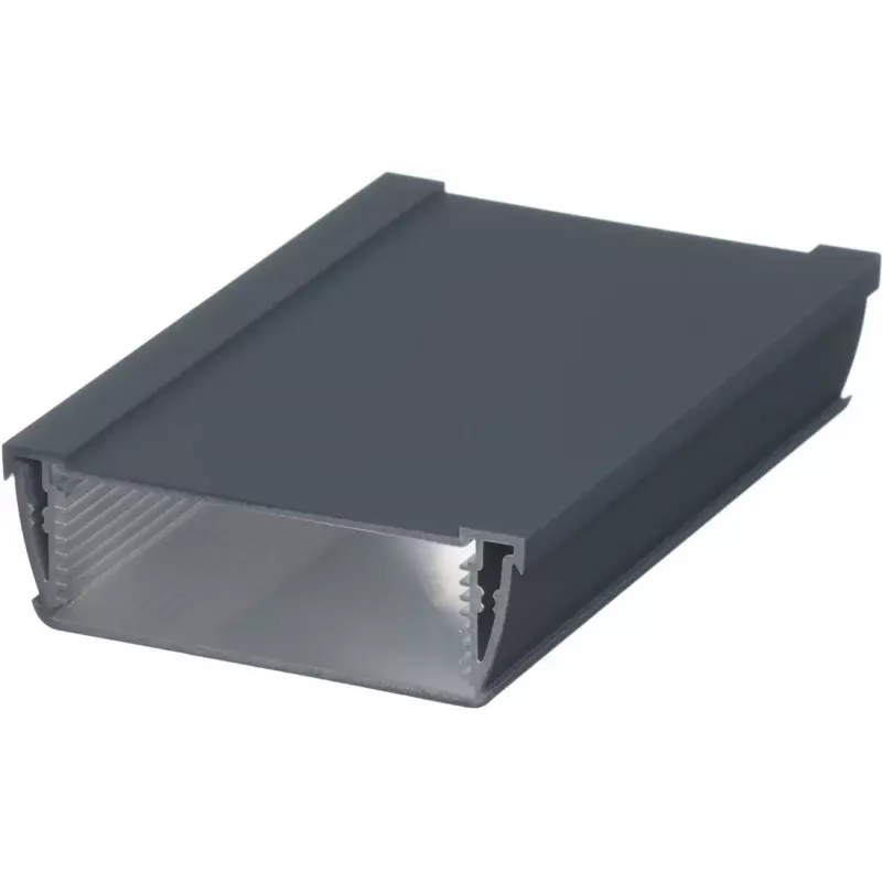 Bopla universalus korpusas ASPH 1030-150, 150 x 98,5 x 32,8 mm, lieto aliuminio, grafito pilkos spalvos (RAL 7024)