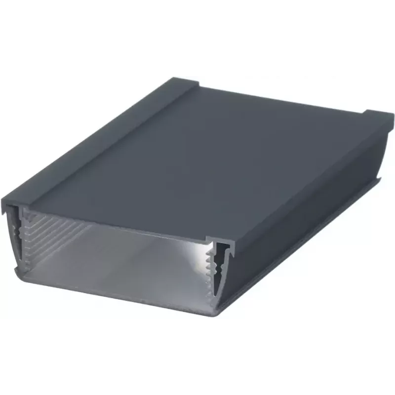 Bopla universalus korpusas ASPH 1030-150, 150 x 98,5 x 32,8 mm, lieto aliuminio, grafito pilkos spalvos (RAL 7024)