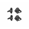König & Meyer 19708-000-55 Tablet PC magnetinis laikiklis, slopinantis triukšmą, 4 vnt., juodas