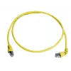 Telegärtner 100008675 CAT 6a S/FTP komutacinis kabelis, RJ45, 5 m, geltonas, LSZH