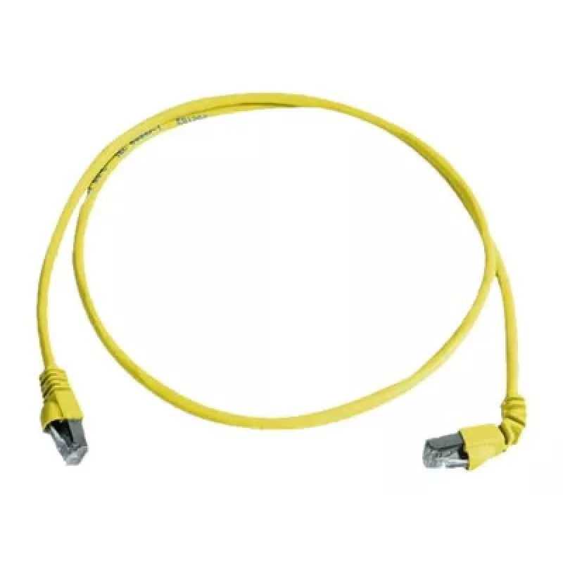 Telegärtner 100008675 CAT 6a S/FTP komutacinis kabelis, RJ45, 5 m, geltonas, LSZH