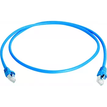 TELEGÄRTNER Cat.6A S/FTP LSZH komutacinis kabelis, 2 m, mėlynas, RJ45, EIA/TIA 568B L00001A0289