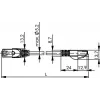 TELEGÄRTNER Cat.6A S/FTP LSZH komutacinis kabelis, 2 m, mėlynas, RJ45, EIA/TIA 568B L00001A0289