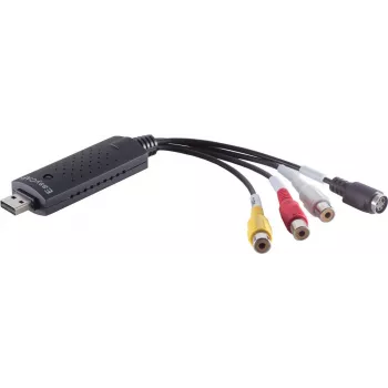 S CONN maximum connectivity Video Grabber-easy cap USB 2.0 vaizdo įrašymo įrenginys (99500)