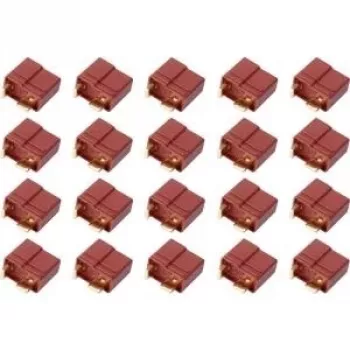 Reely T-Plug lizdinis jungtis auksuoti 20 vnt