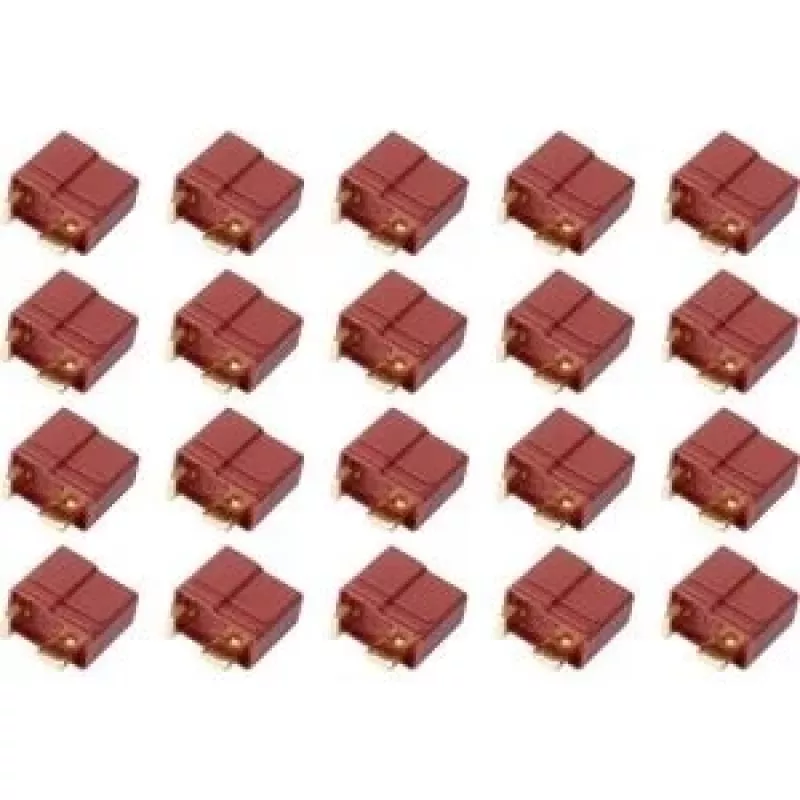 Reely T-Plug lizdinis jungtis auksuoti 20 vnt