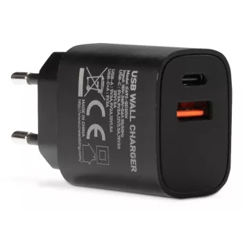 TechniSat 0000/3659 USB-C maitinimo adapteris 45W PD 3.0, juodas