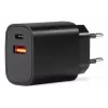 TechniSat 0000/3659 USB-C maitinimo adapteris 45W PD 3.0, juodas